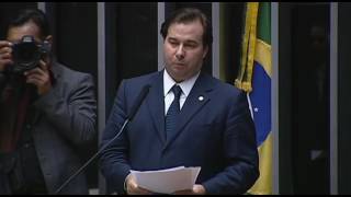 Veja o discurso do candidato Rodrigo Maia DEMRJ [upl. by Obelia]