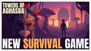 The First 2 Hours Of Towers of Aghasba  New Survival Game [upl. by Ettenuj]