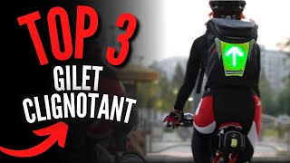 Meilleur Gilet Clignotant 2024 pour Vélo Trottinette Jogging [upl. by Llednyl602]