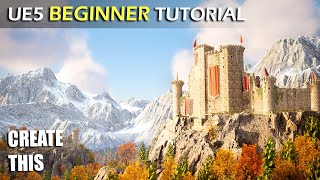 Unreal Engine 5 Beginner Tutorial  UE5 Starter Course [upl. by Hubble]