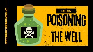 Poisoning the well fallacy [upl. by Amleht]