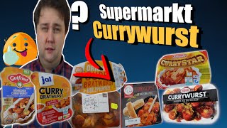 Currywurst aus dem Supermarkt  DER ULTIMATIVE TEST 🌭 [upl. by Regazzi575]