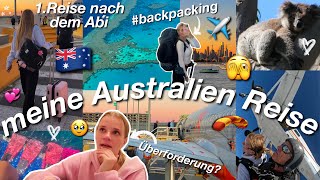 ALLEINE nach Australien🥹VLOG🇦🇺meine Struggle❤️‍🩹 [upl. by Tteirrah]