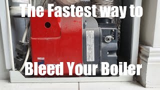 The Fastest Way to Bleed a Boiler Riello RDB [upl. by Freddie]