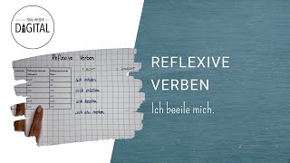 Reflexive Verben inkl Arbeitsblatt [upl. by Yrrab]