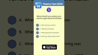 driving theory test 2024 uk ukdrivingtest dvsa shorts [upl. by Idisahc]