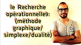 le Recherche opérationnelle 9  méthode graphique simplexedualité جميع حلقات السابقة وصف [upl. by Atinrahc]