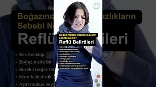 Boğazınızdaki Rahatsızlıkların Sebebi Nedir Reflü Belirtileri [upl. by Ahar]