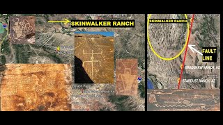 The Secret of Skinwalker Ranch INVESTIGATING ROCK ART AND FAULT LINES at UFO Ranch Season 1 [upl. by Olnek]