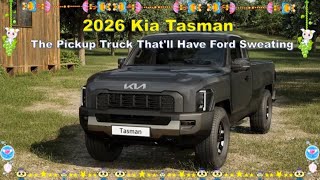 2026 Kia Tasman XPro  2026 Kia Tasman off road  Kias TOP SECRET Tasman XPro Features EXPOSED [upl. by Orelee]