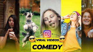 TOP 15 FUNNY REEL VIDEOS [upl. by Ellehcit]