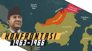 Konfrontasi Indonesia and Malaysia Go to War  Cold War DOCUMENTARY [upl. by Ednutabab266]