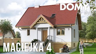 Projekt domu Maciejka 4  wirtualny spacer [upl. by Adnuhsar]