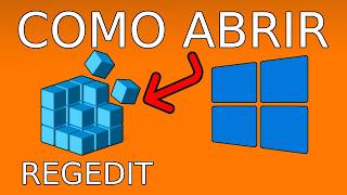 Como abrir o REGEDIT no Windows 10 [upl. by Virge]