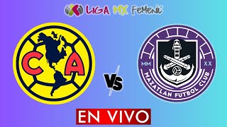 AMERICA VS MAZATLAN EN VIVO  LIGA BBVA MX FEMENIL APERTURA 2024  DONDE VER EN VIVO [upl. by Halla]