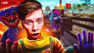 FREE FIRE MESTRE E POPPY PLAYTIME 2🏆 APELAPATO LIVE ON 💙 MEGA [upl. by Ferreby]