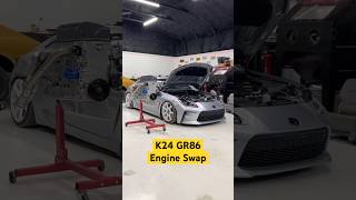 The Honda K24 Swapped GR86 is ALIVE engineswap kswap k24 86 [upl. by Gyasi]