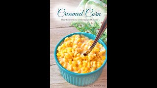 How to Make Slow Cooker Creamed Corn [upl. by Rachel385]