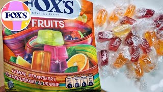 FOXS Crystal Clear Fruit Candies  Ingredients Taste Price  Kilau Foxs Mix Fruit Flavour Toffee [upl. by Ayerdna84]