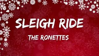 The Ronettes  Sleigh Ride Lyrics [upl. by Cadell746]