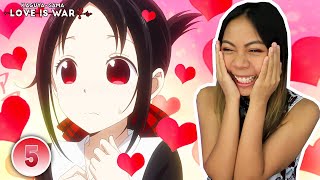 FALL IN LOVE WITH ME  KaguyaSama Season 2 Episode 5 Reaction  Jade is Arielle Anime [upl. by Lleneg572]