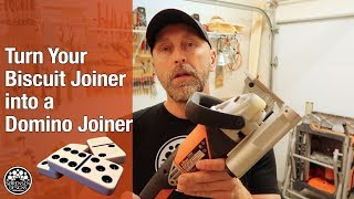 Turn Your Biscuit Joiner Into a Domino Joiner [upl. by Traci212]