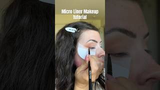 Micro Winged Eyeliner Makeup tutorial [upl. by Zak]