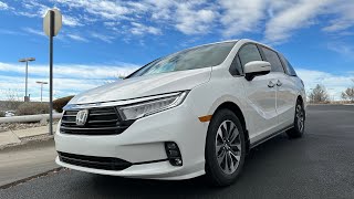 2023 Honda Odyssey EXL  Platinum White Pearl  Walkaround [upl. by Notsruht]