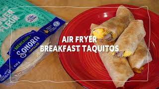 Air Fryer Breakfast Taquitos [upl. by Acirea]