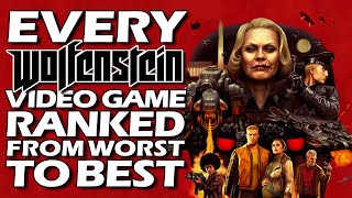 Every Wolfenstein Video Game Ranked From WORST To BEST [upl. by Guyer]