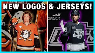 Reacting to New KINGS amp DUCKS Fanatics Jerseys [upl. by Airres594]