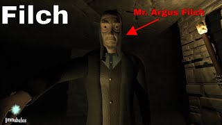 Filch Gameplay  Running From Argus Filch From Harry Potter [upl. by Lenox]