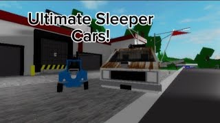 Making Ultimate sleeper cars in Brookhaven featuring KexGoober [upl. by Brabazon]