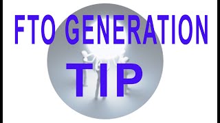 FTO Generation Tip MGNREGA [upl. by Birchard]