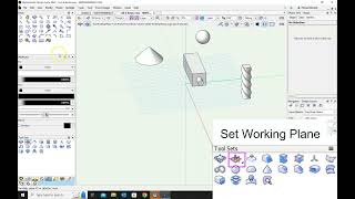 Vectorworks 6 3D intro Views Projection Rendering Planes [upl. by Eirrot495]