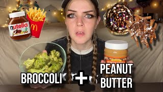 Trying My SUBSCRIBERS WEIRD FOOD COMBINATIONS Vegan [upl. by Elery886]