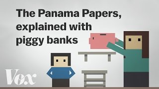 The Panama Papers explained with piggy banks [upl. by Inafetse]