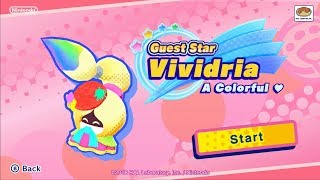 Kirby Star Allies Playthrough Part 34 EXTRA 29  Guest Star Vividria [upl. by Nirrej513]