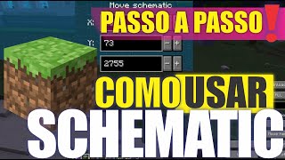 PASSO A PASSO Como configurar SCHEMATICS Minecraft [upl. by Acimot]