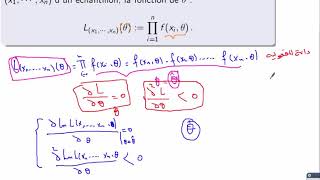 شرح طريقة المعقولية العظمى  Lestimation du maximum de vraisemblance [upl. by Zacharie]