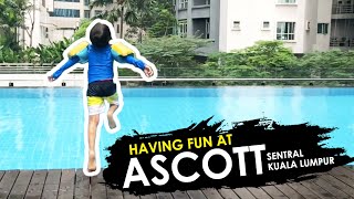 Having Fun Splash Time at Ascott Sentral Kuala Lumpur [upl. by Handal185]