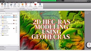 2D HEC RAS Modeling Using GeoHECRAS  PART 1 [upl. by Heintz]