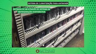 Sistema de ClimatizaçãoRefrigeração para mineração de criptomoedas com Antminer ou GPU [upl. by Ttirrem129]