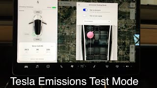 Tesla Model 3  Emissions Testing Mode Fart [upl. by Mallina280]