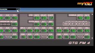 GTG FM 4  Free VST  myVST Demo [upl. by Anerak]