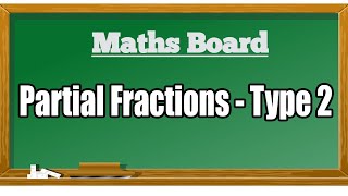 Partial Fractions  Type 2  Resolve into Partial Fractions  Tamil  Maths Board Tamil [upl. by Ettennat444]