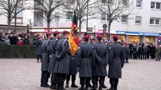 Teil 4 Gelöbnis Fallschirmregiment 26 Zweibrücken 220217 [upl. by Rexfourd121]