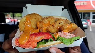 McDonalds Spicy McLobster Nuggets  HACK THE MENU [upl. by Nojed383]