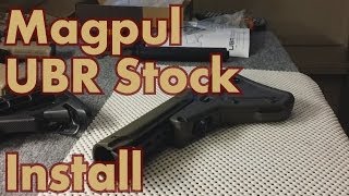 Magpul UBR Stock Installation [upl. by Cynthla261]