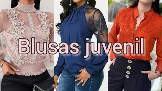 BLUSAS JUVENILES PARA MUJER 2023  30 NUEVOS MODELOS DE BLUSAS 2023 [upl. by Brok]